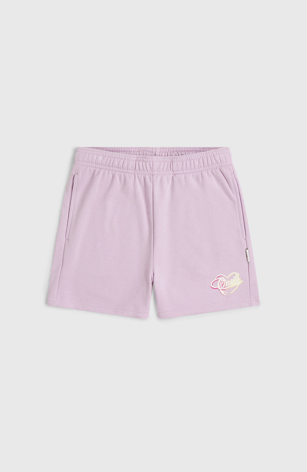 Essentials Script Sweatshorts Kids - Pale Lavender