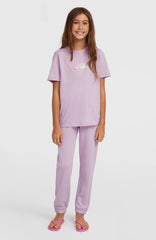 Essentials Script Sweatpants Kids - Pale Lavender