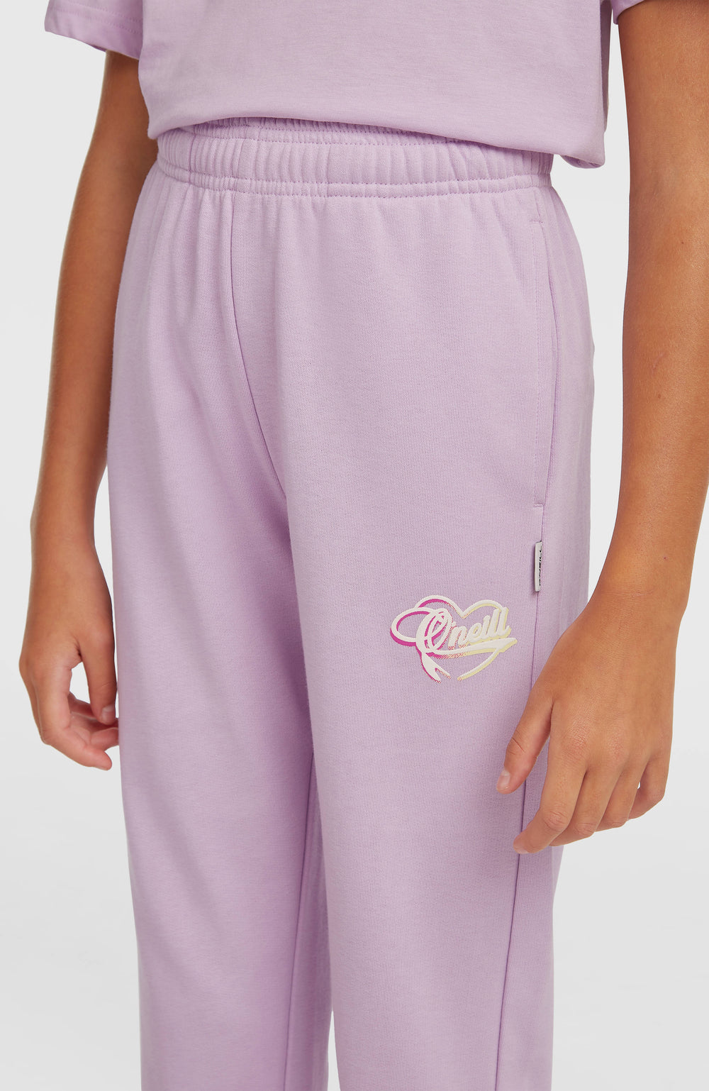 Essentials Script Sweatpants Kids - Pale Lavender