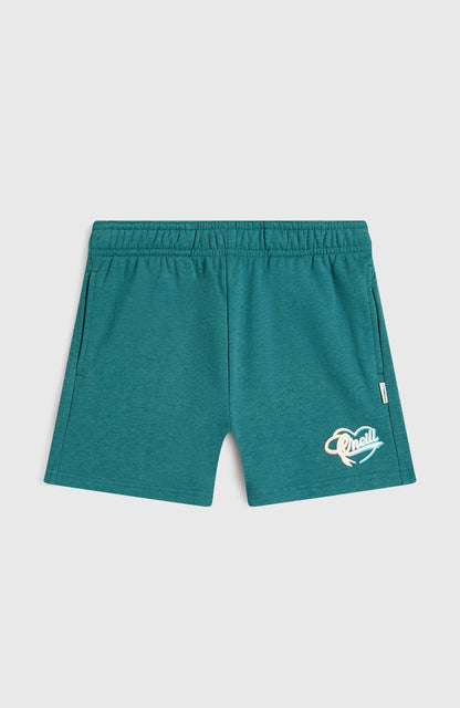 Essentials Script Sweatshorts Kids - Botanical Heat