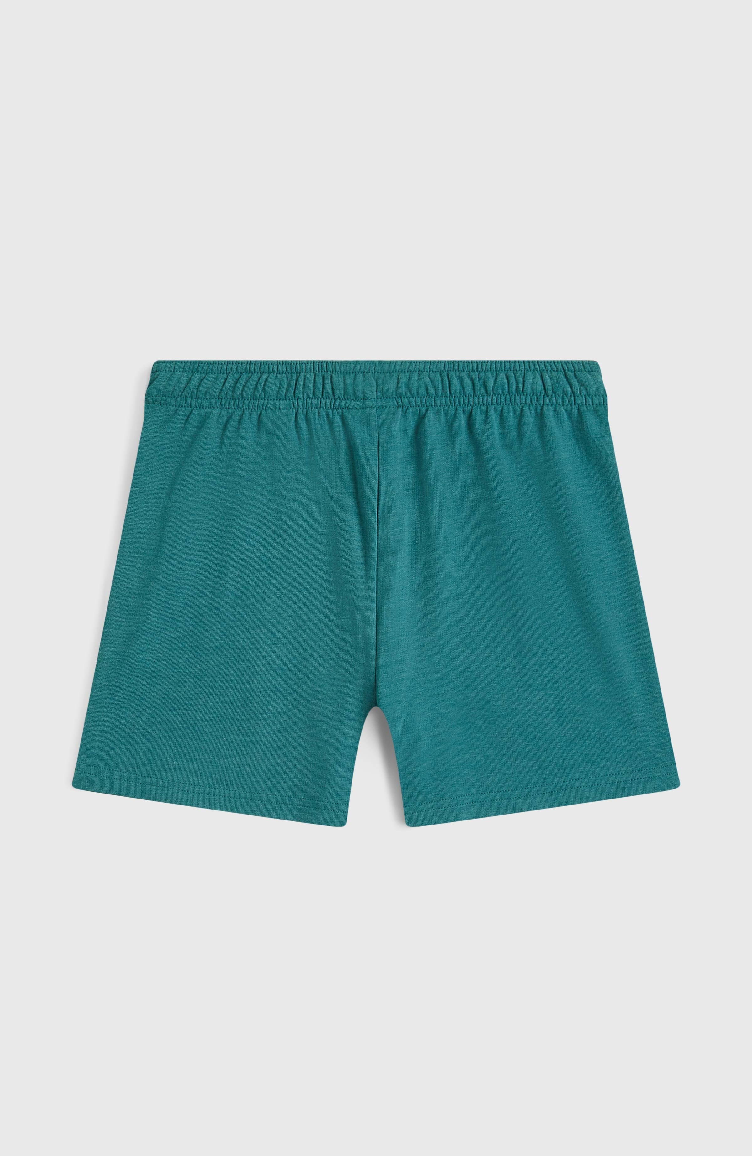 Essentials Script Sweatshorts Kids - Botanical Heat