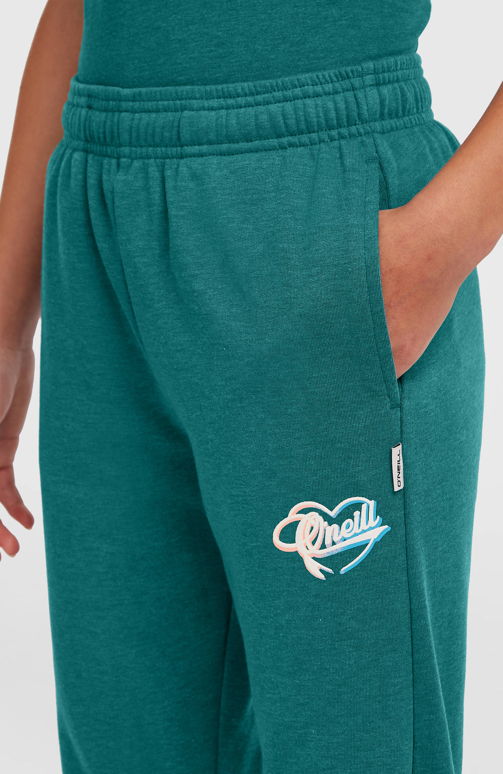 Essentials Script Sweatpants Kids - Botanical Heat
