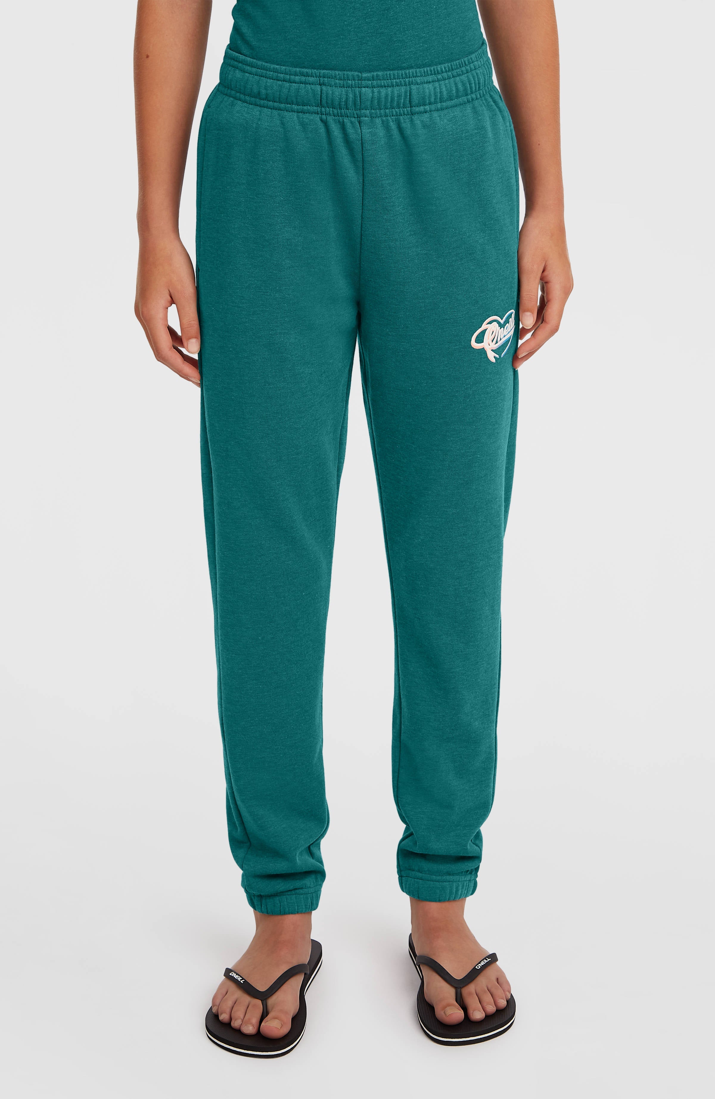 Essentials Script Sweatpants Kids - Botanical Heat