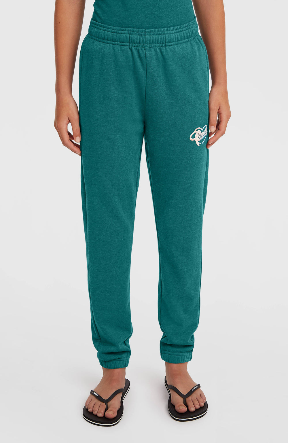Essentials Script Sweatpants Kids - Botanical Heat
