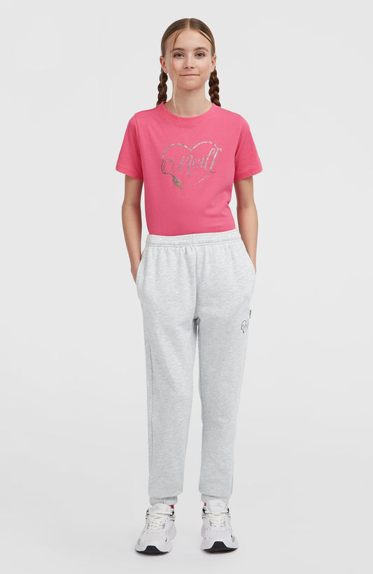 Essentials Sweatpants Kids - White Melange