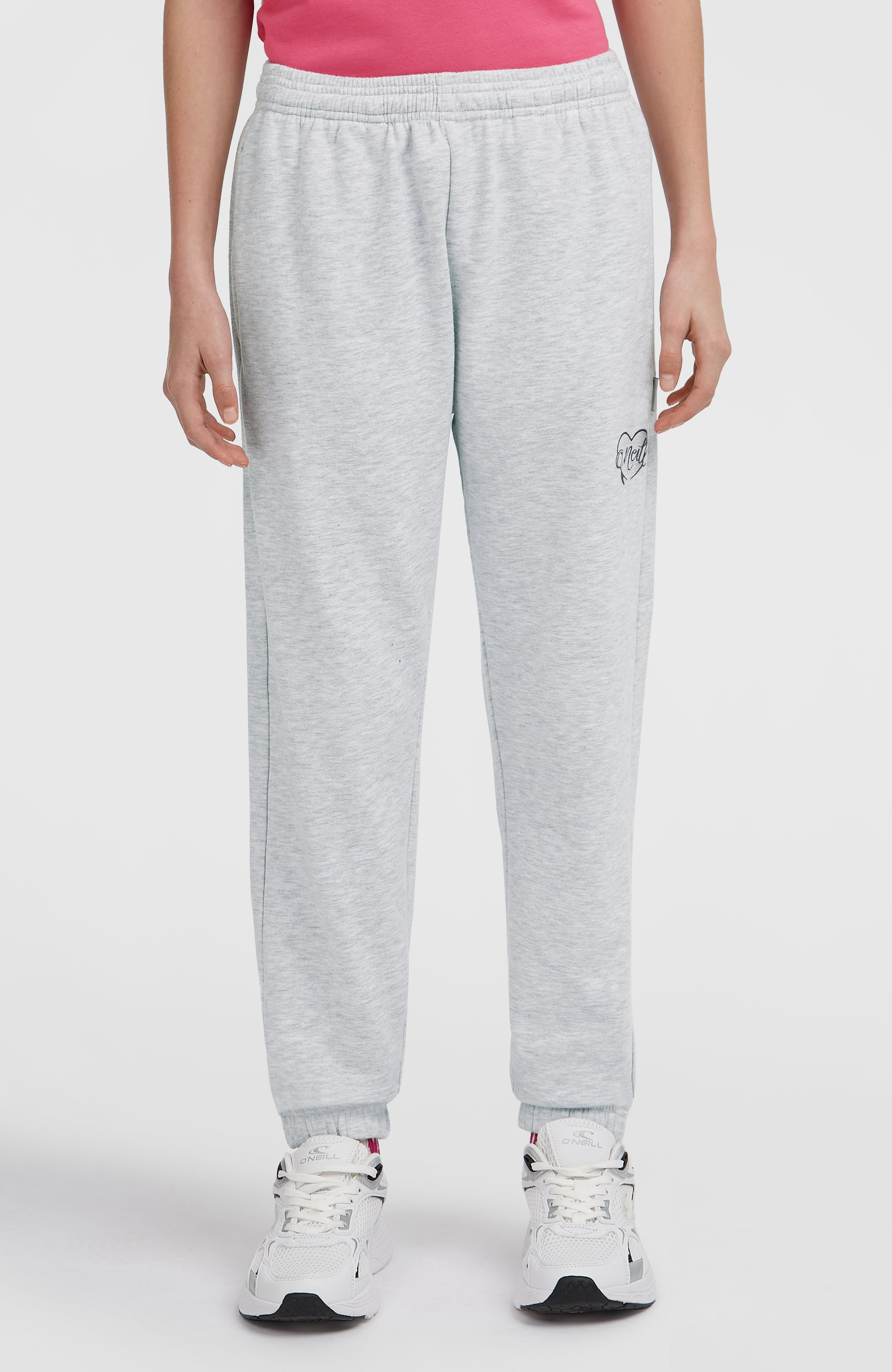 Essentials Sweatpants Kids - White Melange