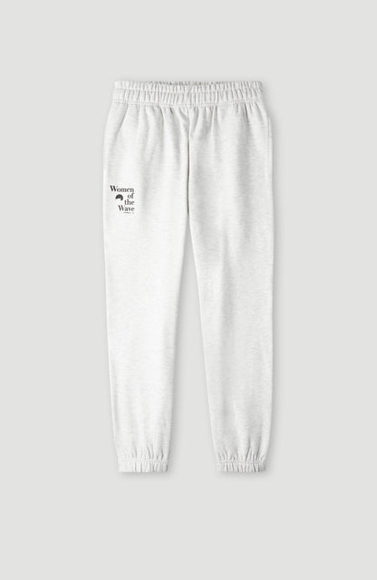 Women of the Wave Sweatpants Kids - White Melange