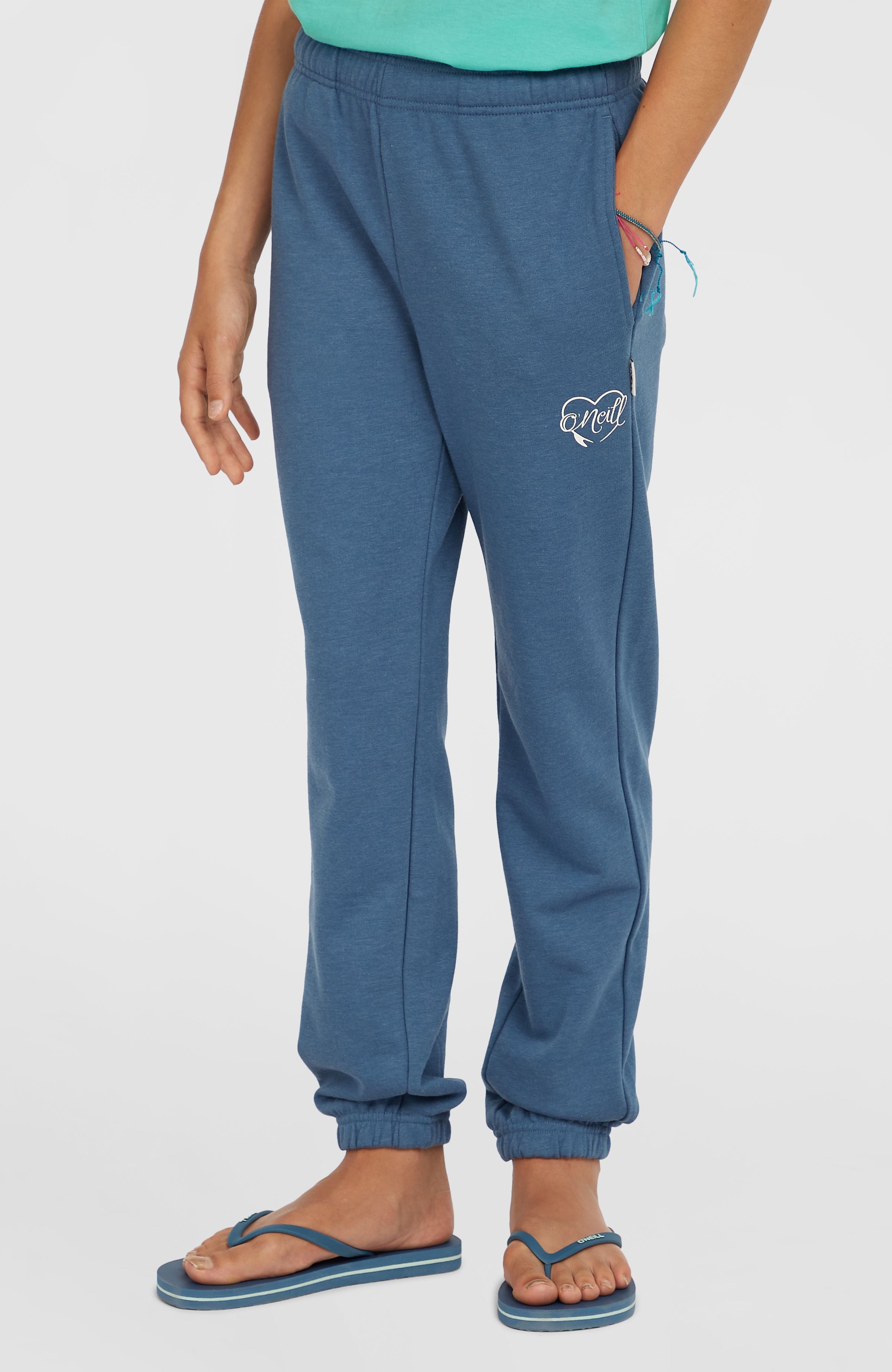 Script Sweatpants Kids - Copen Blue