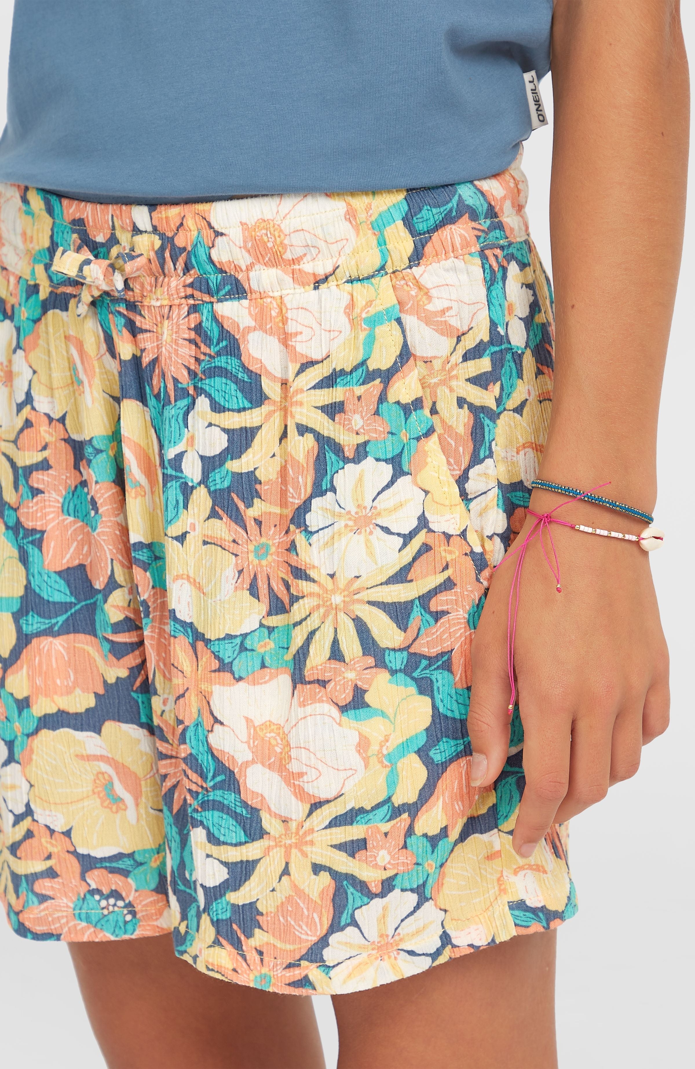 Summer Woven Shorts Kids - Blue Santa Monica