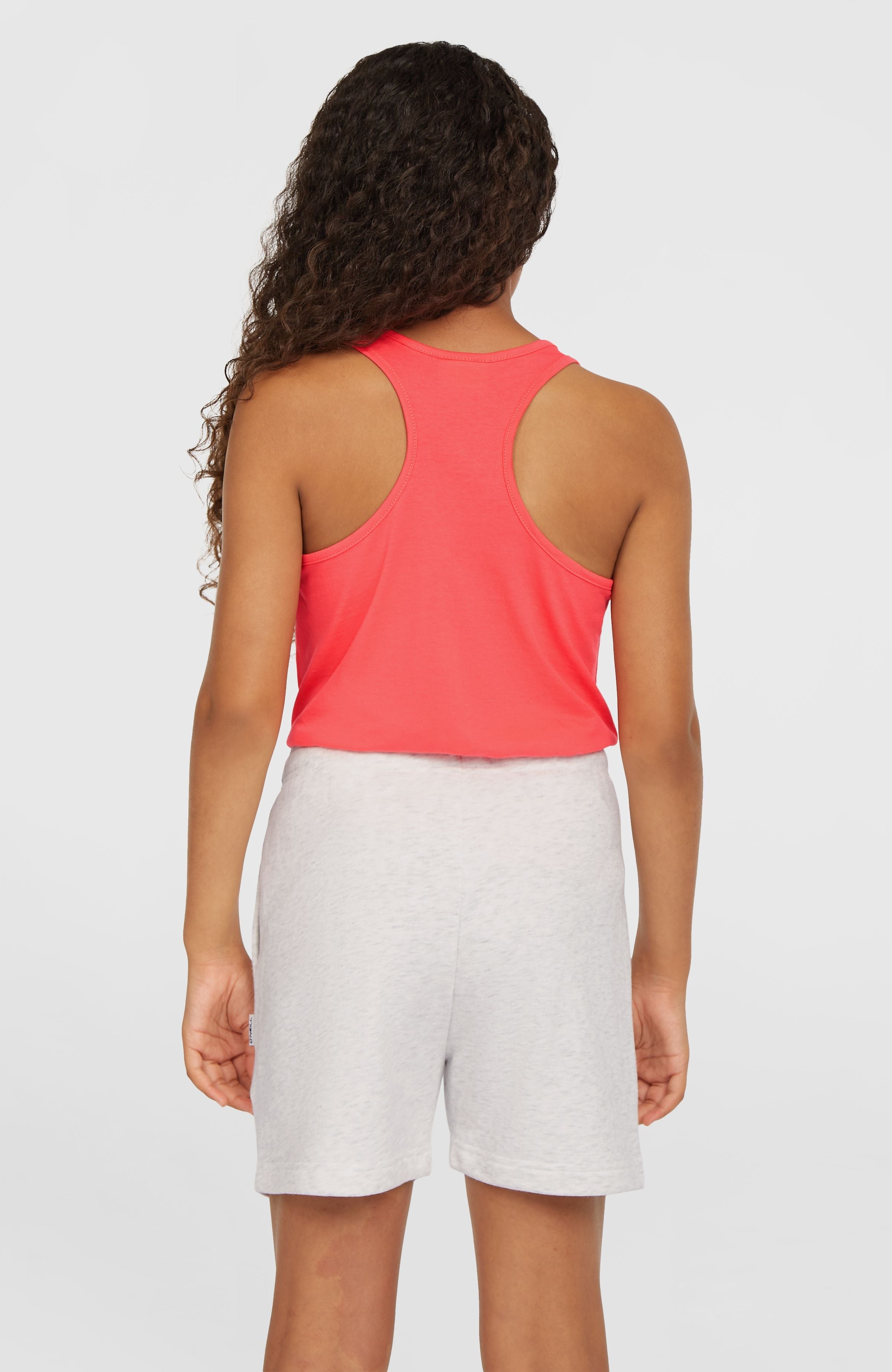 Heart Sweatshorts Kids - White Melange