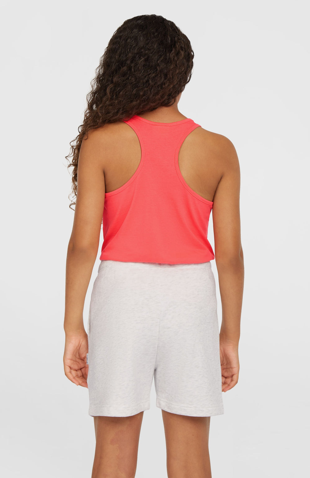 Heart Sweatshorts Kids - White Melange
