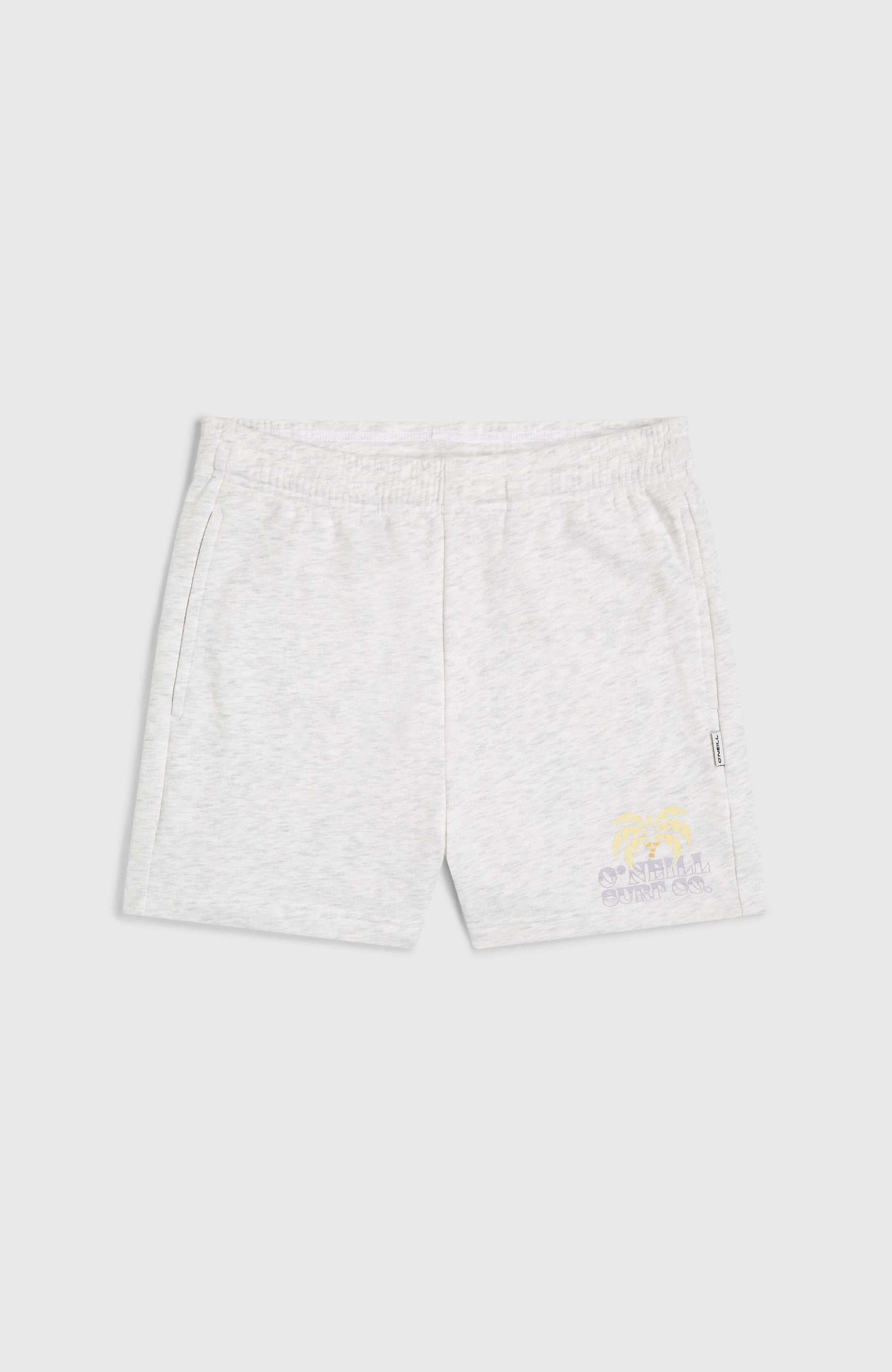 Heart Sweatshorts Kids - White Melange