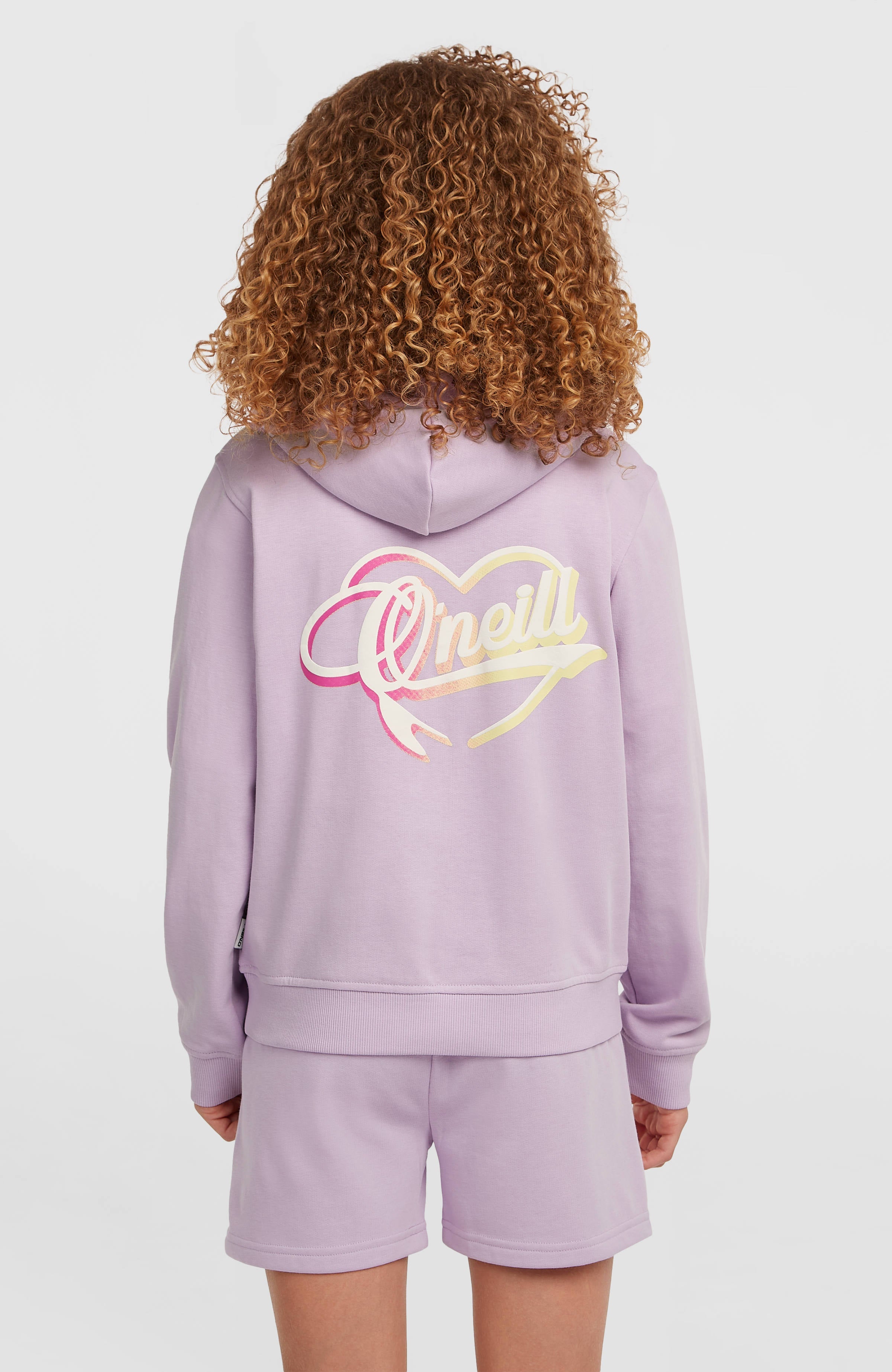Essentials Script Hoodie Kids - Pale Lavender