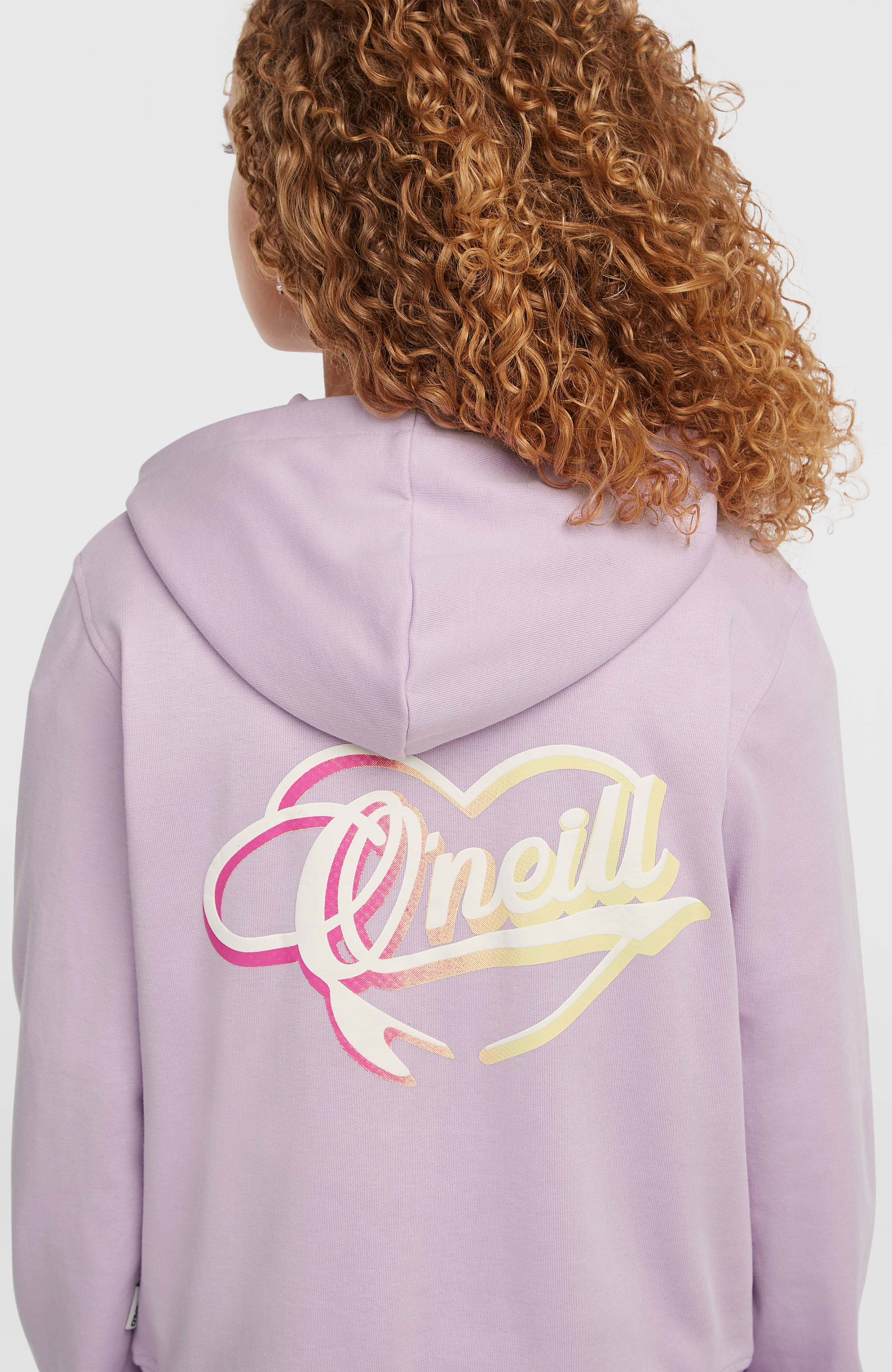 Essentials Script Hoodie Kids - Pale Lavender