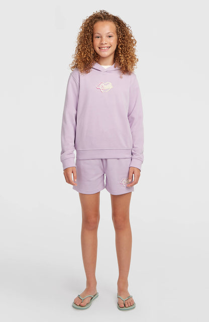 Essentials Script Hoodie Kids - Pale Lavender
