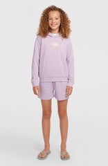 Essentials Script Hoodie Kids - Pale Lavender
