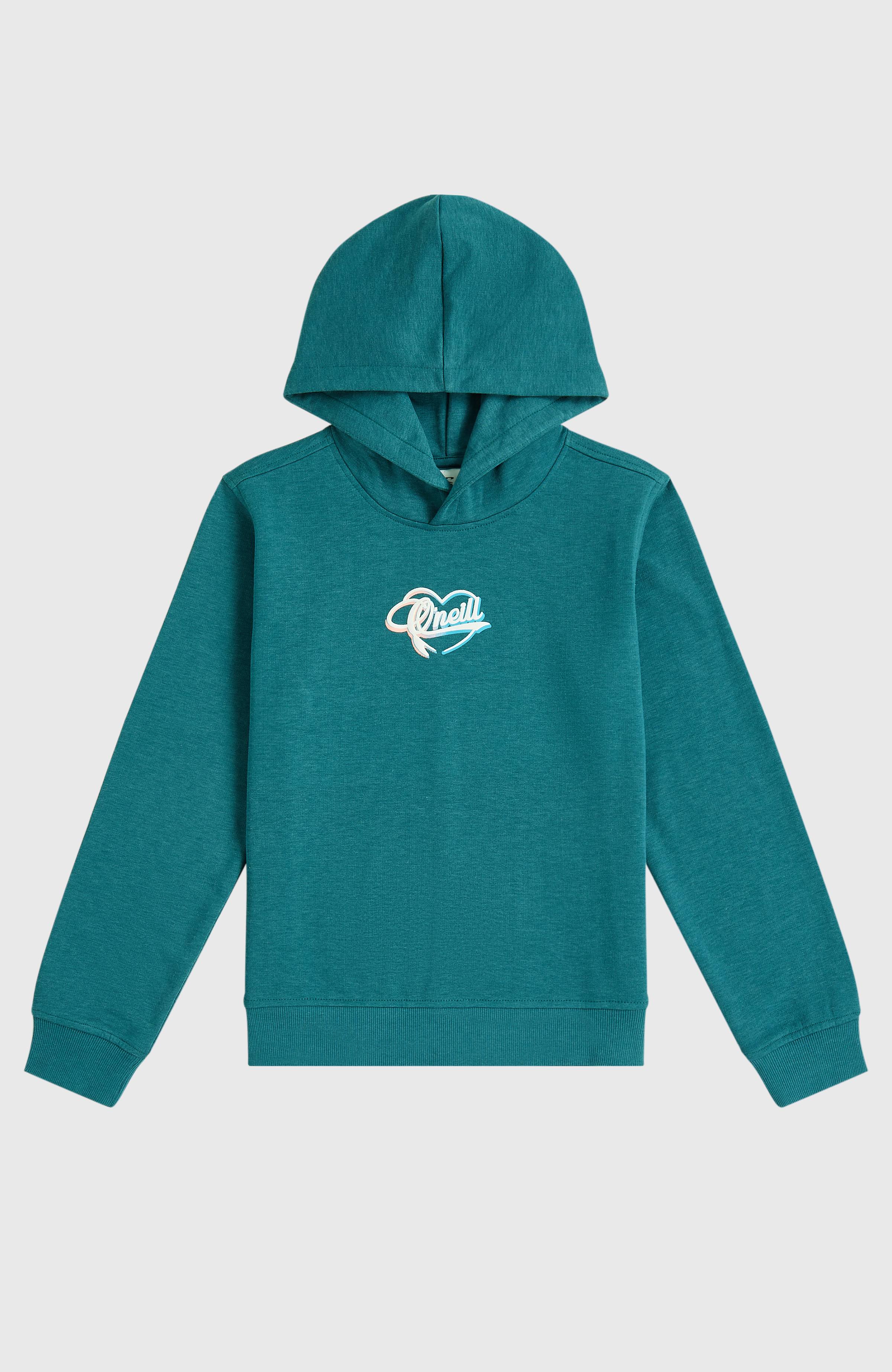 Essentials Script Hoodie Kids - Botanical Heat