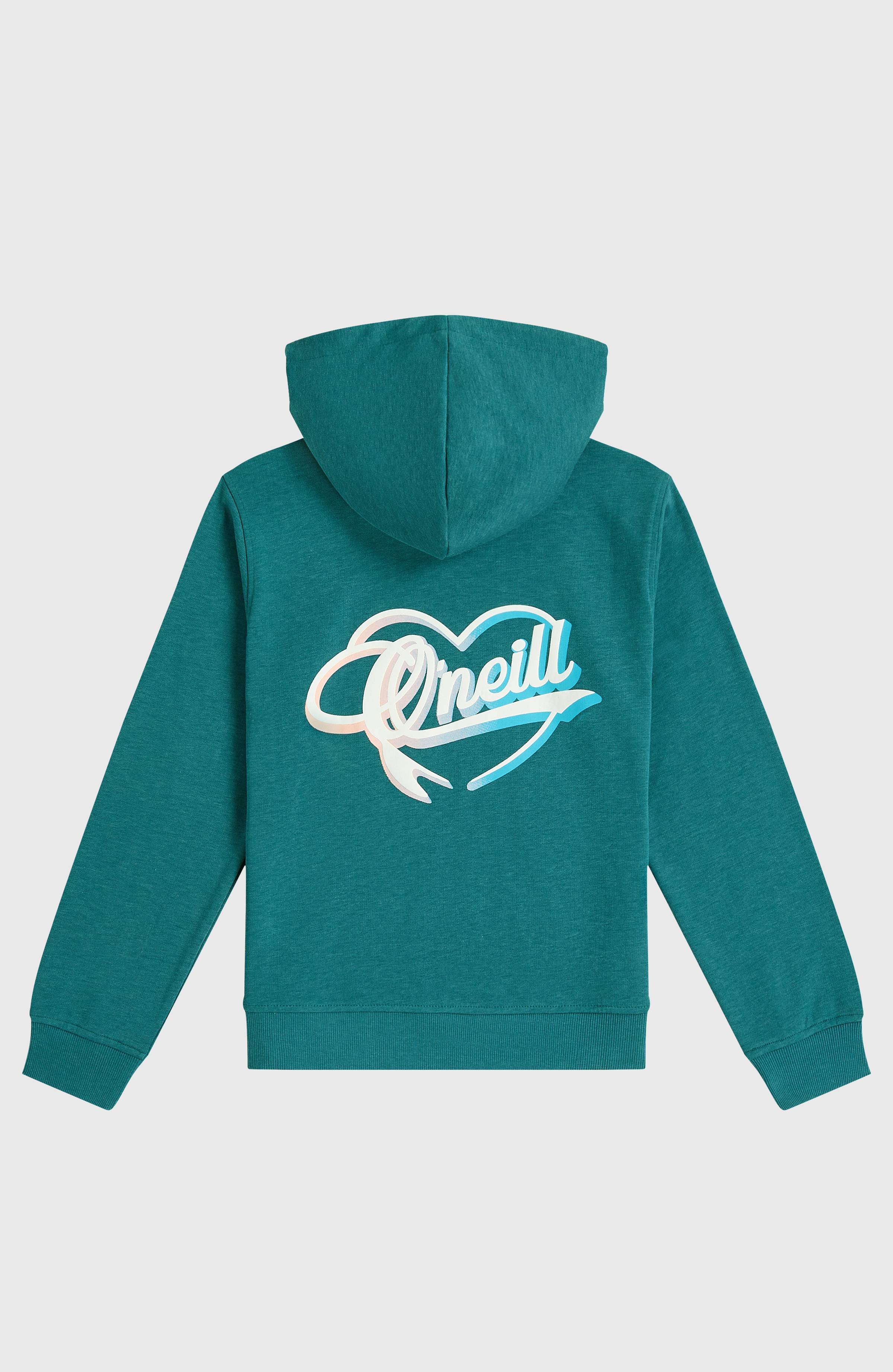 Essentials Script Hoodie Kids - Botanical Heat