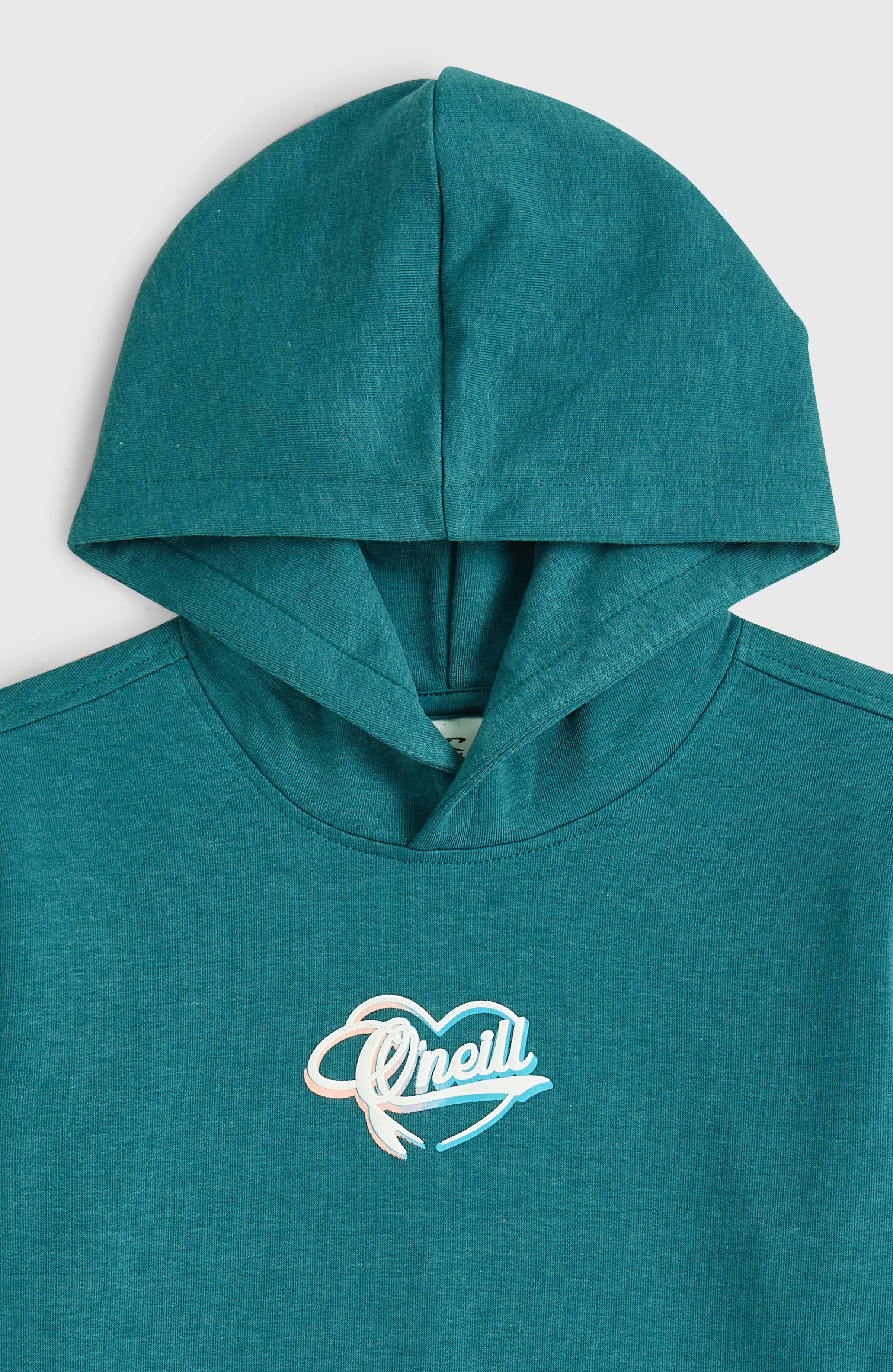 Essentials Script Hoodie Kids - Botanical Heat