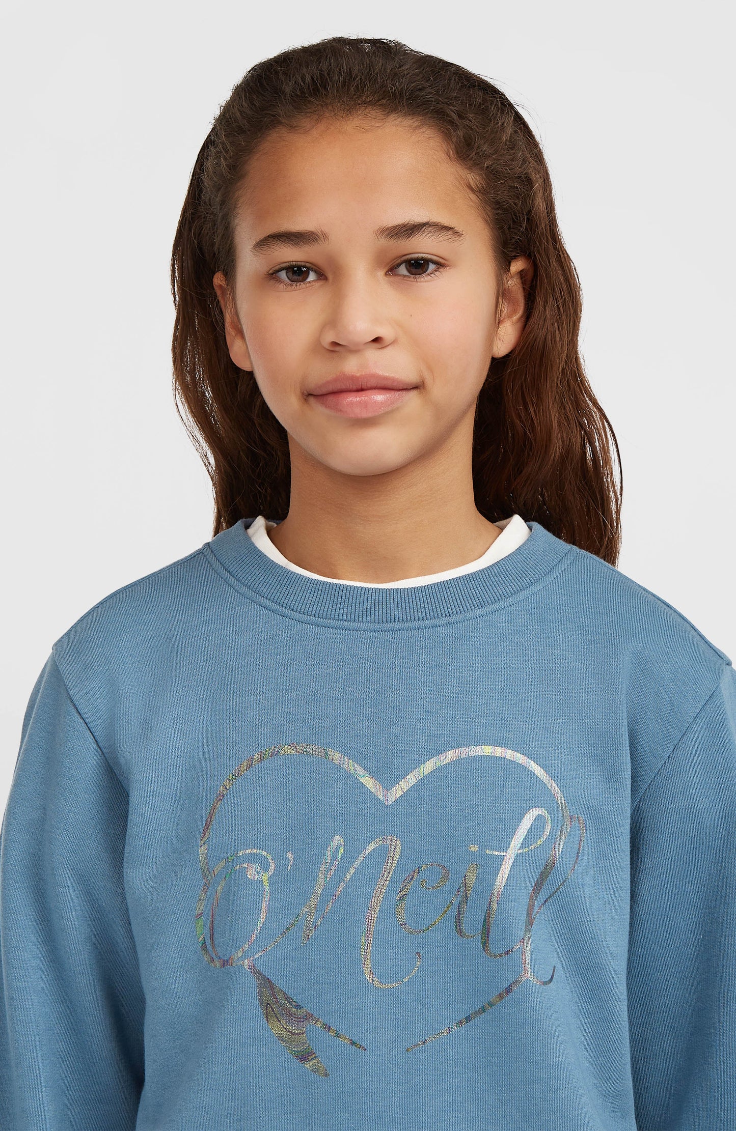 Essentials Crew Sweatshirt Kids - Mozart Blue