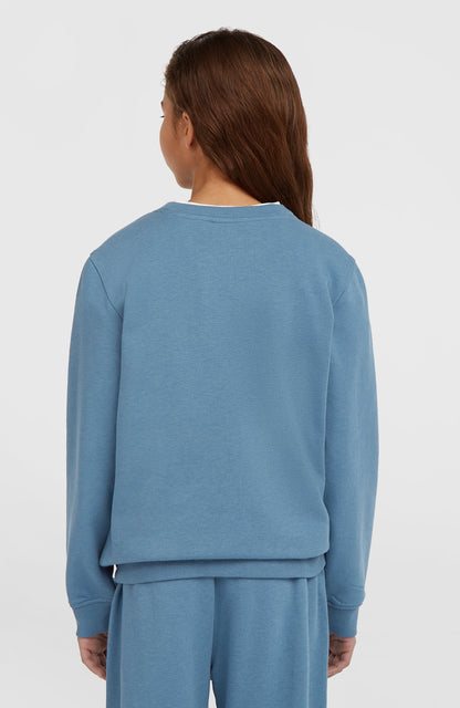 Essentials Crew Sweatshirt Kids - Mozart Blue