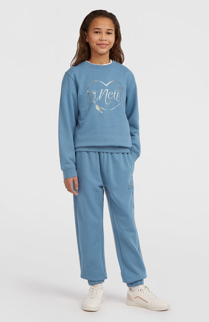 Essentials Crew Sweatshirt Kids - Mozart Blue