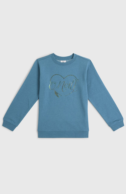 Essentials Crew Sweatshirt Kids - Mozart Blue