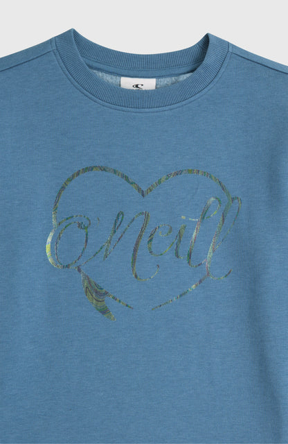 Essentials Crew Sweatshirt Kids - Mozart Blue