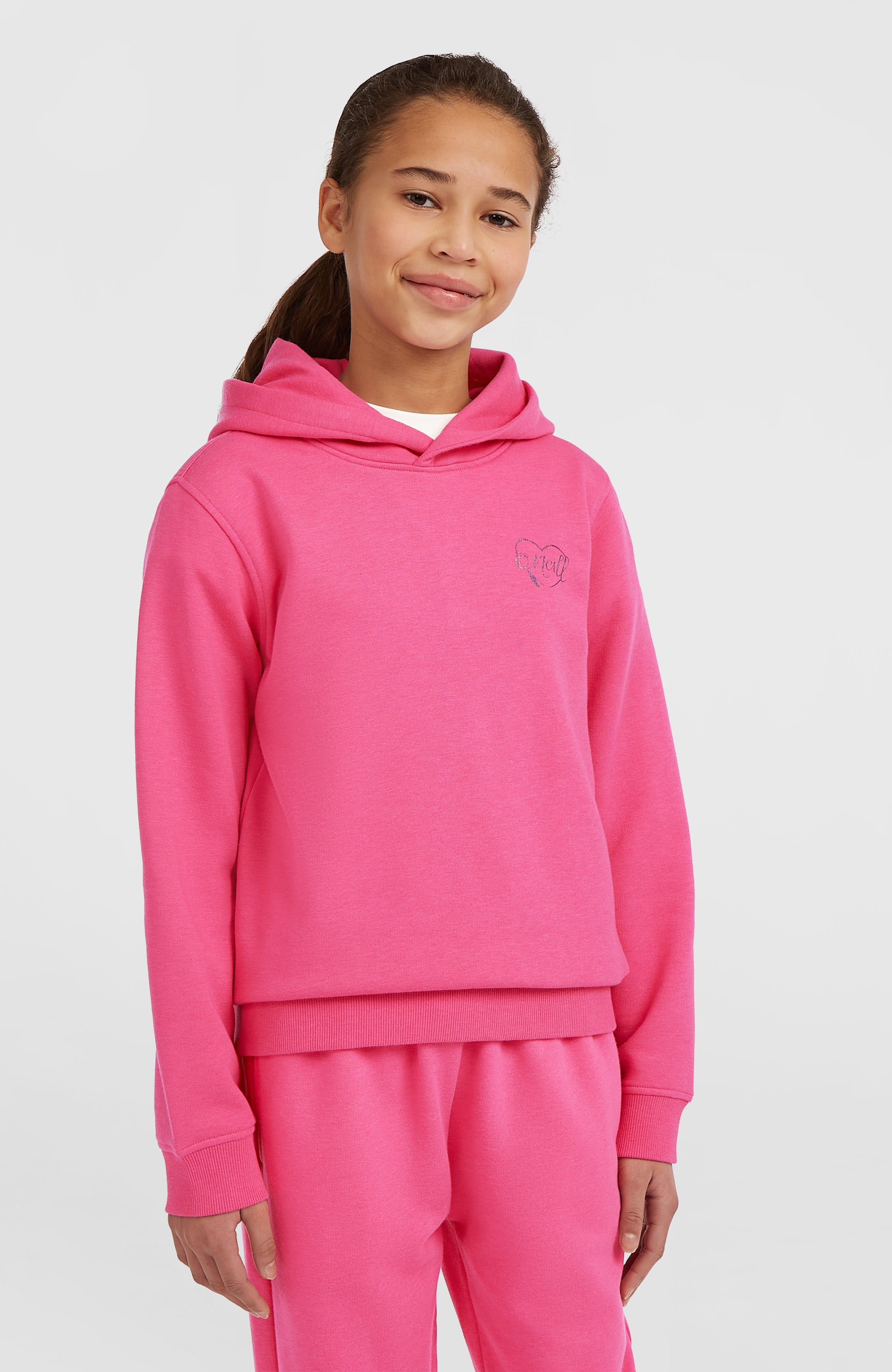 Essentials Hoodie Kids - Carmine Rose