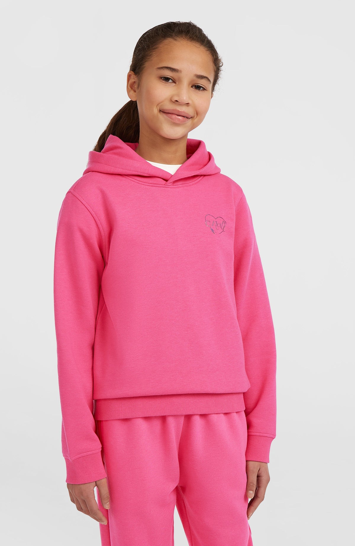 Essentials Hoodie Kids - Carmine Rose