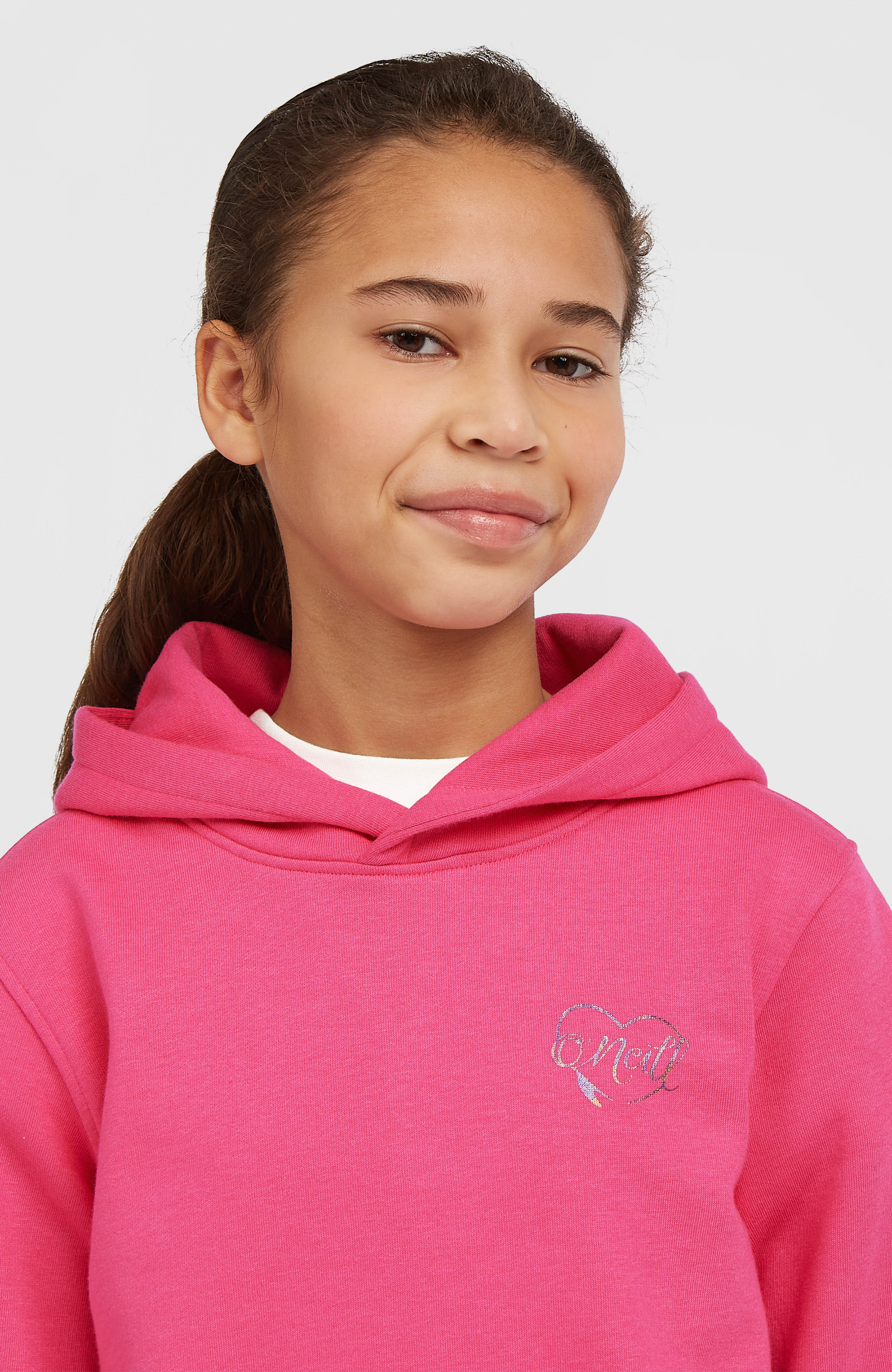 Essentials Hoodie Kids - Carmine Rose