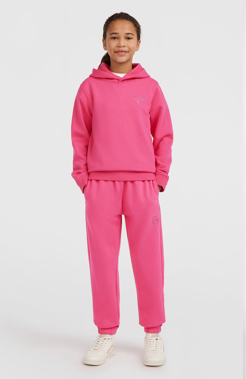 Essentials Hoodie Kids - Carmine Rose