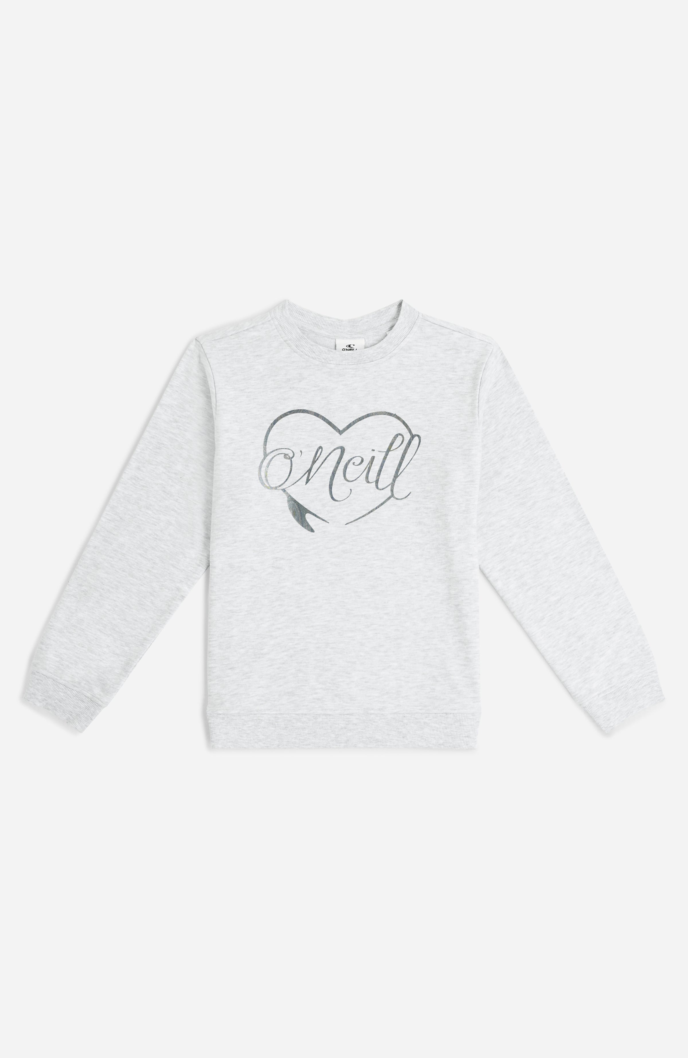 Essentials Crew Sweatshirt Kids - White Melange