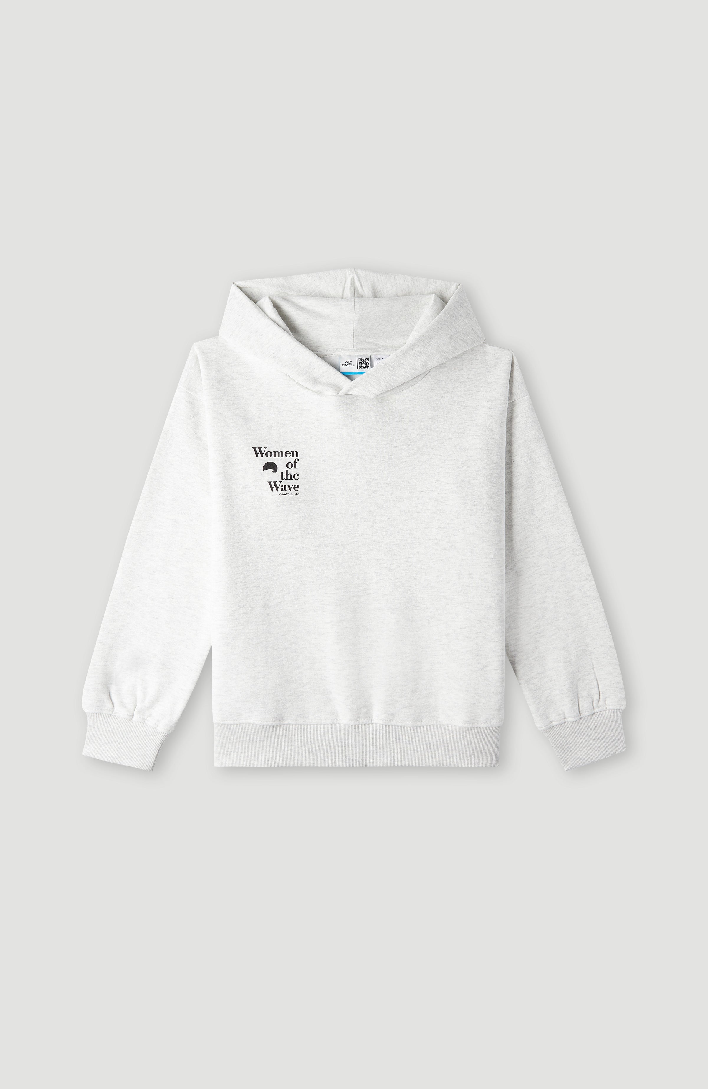 Women of the Wave Hoodie Kids - White Melange