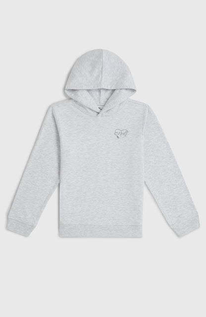 Essentials Hoodie Kids - White Melange