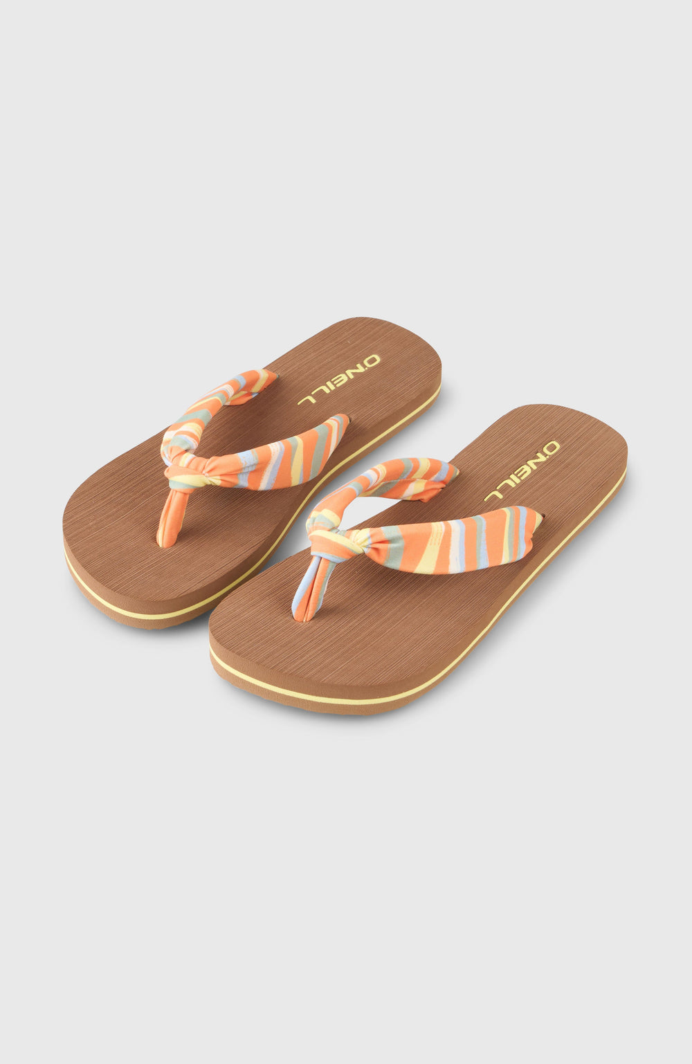 Ditsy Sun Sandals Kids - Funky Peach Swirly