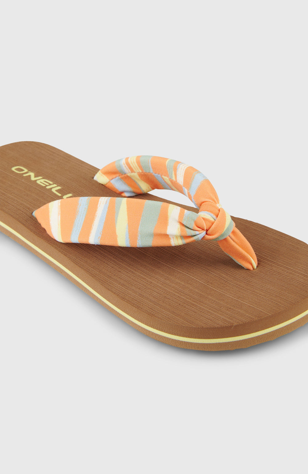 Ditsy Sun Sandals Kids - Funky Peach Swirly