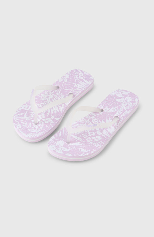 Profile Graphic Sandals Kids - Purple Island Sky