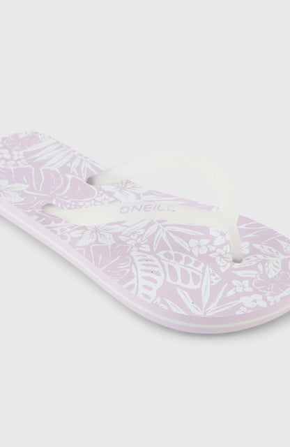 Profile Graphic Sandals Kids - Purple Island Sky