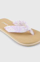 Ditsy Sun Sandals Kids - Purple Island Sky