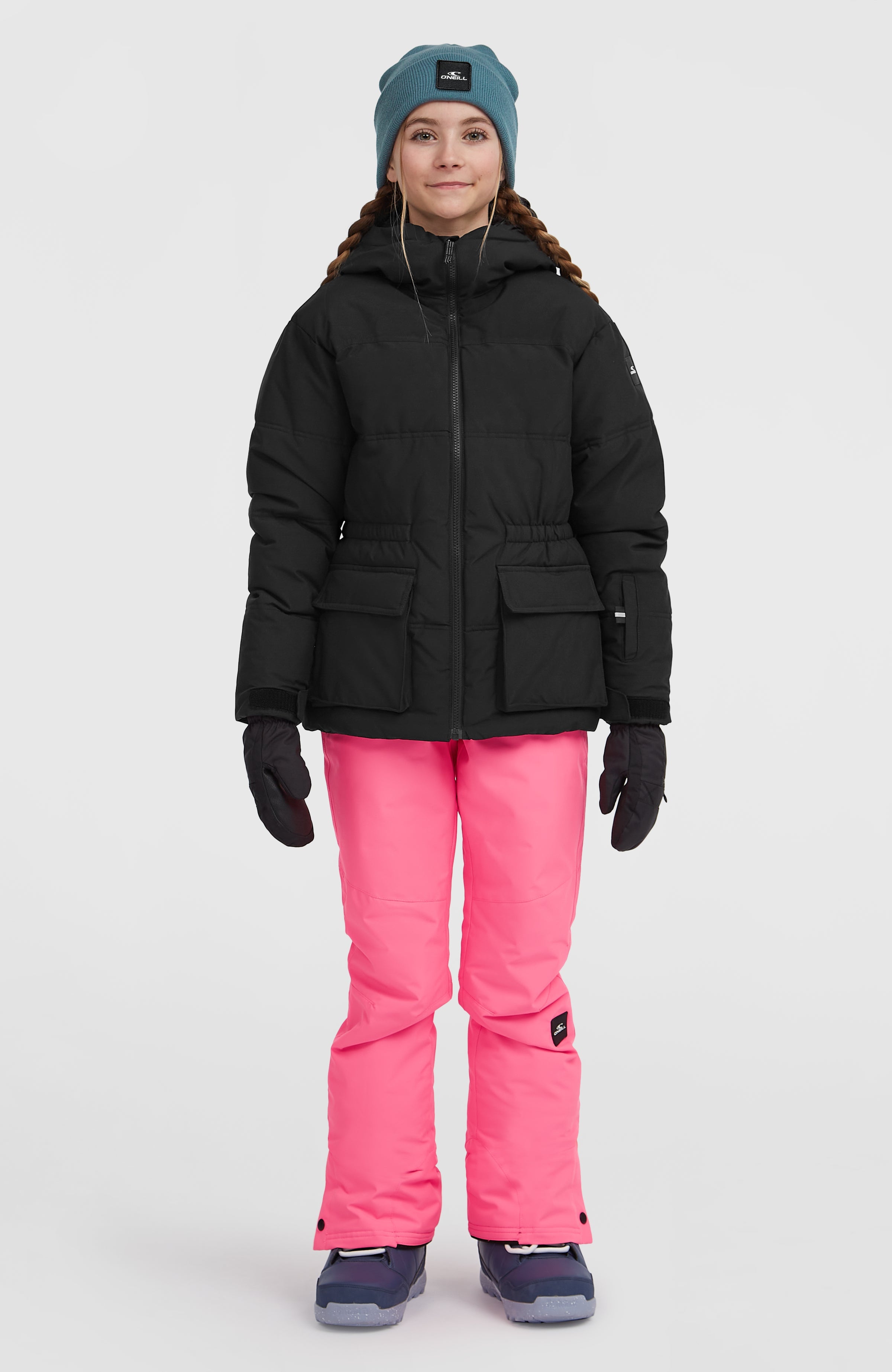 FWC'Cruz Puffer Snow Jacket Kids - Black Out