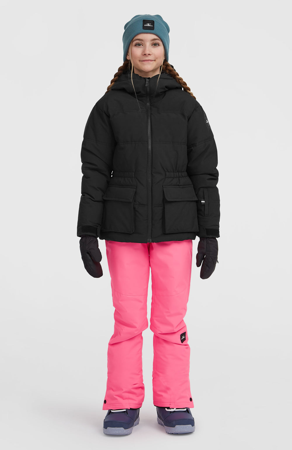 FWC'Cruz Puffer Snow Jacket Kids - Black Out