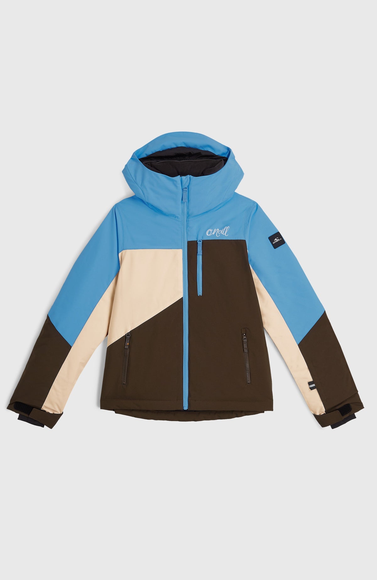 FWC'Cruz Triple Snow Jacket Kids - Coffee Bean Colour Block