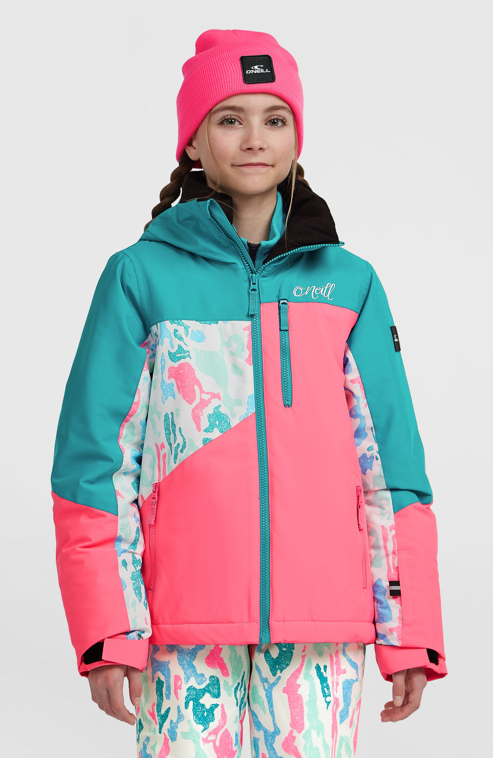 FWC'Cruz Triple Snow Jacket Kids - White Cluster