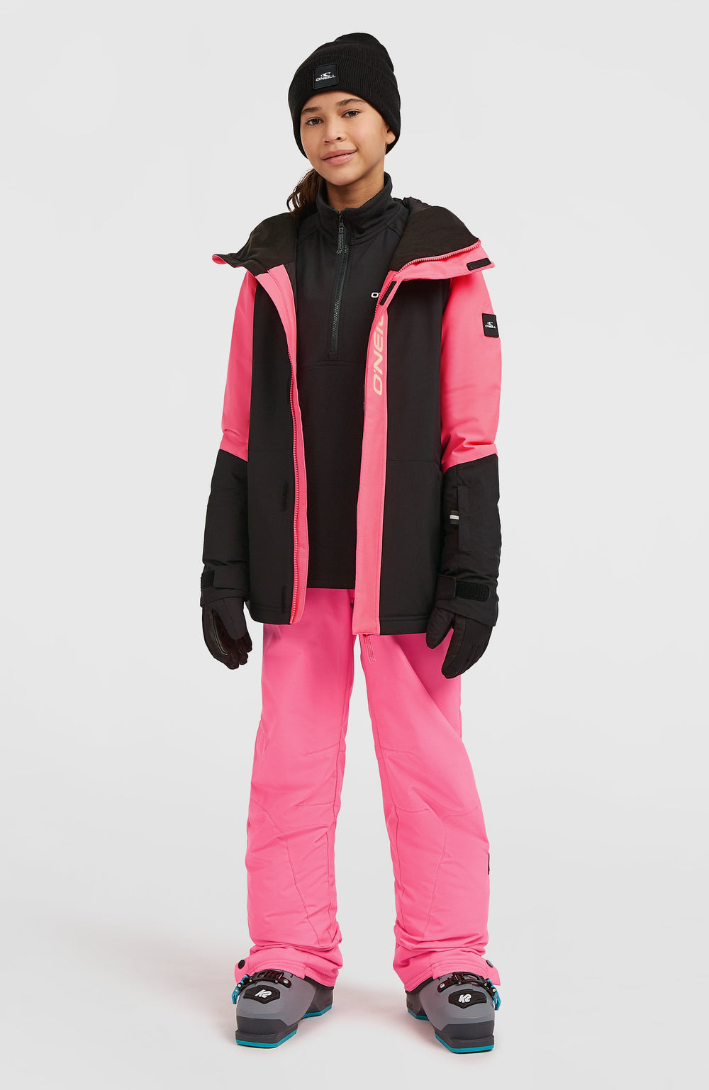 FWC'Play Snow Jacket Kids - Black Out Colour Block