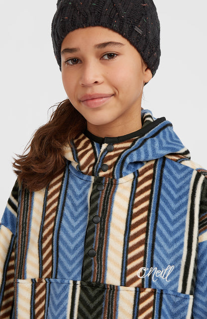 Superfleece Half-Zip Hoodie Kids - Blue Vintage O'Neill Stripe