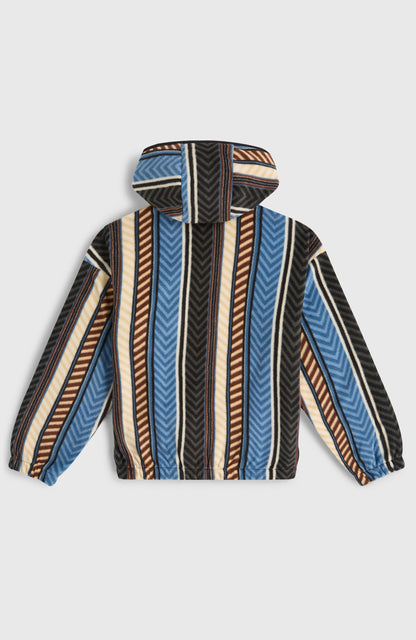 Superfleece Half-Zip Hoodie Kids - Blue Vintage O'Neill Stripe