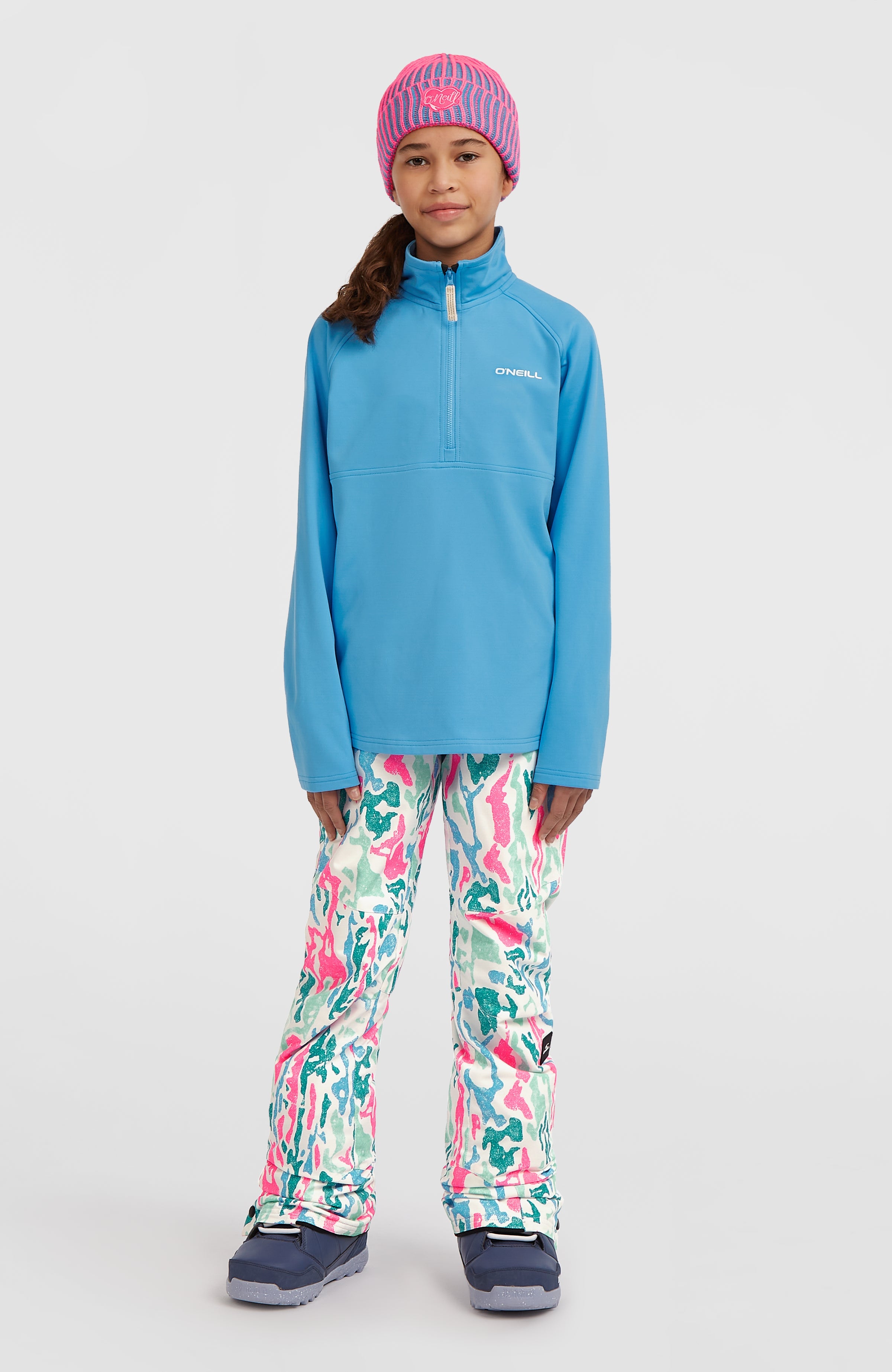 FWC'Cruz Fleece Kids - Blue Poppy