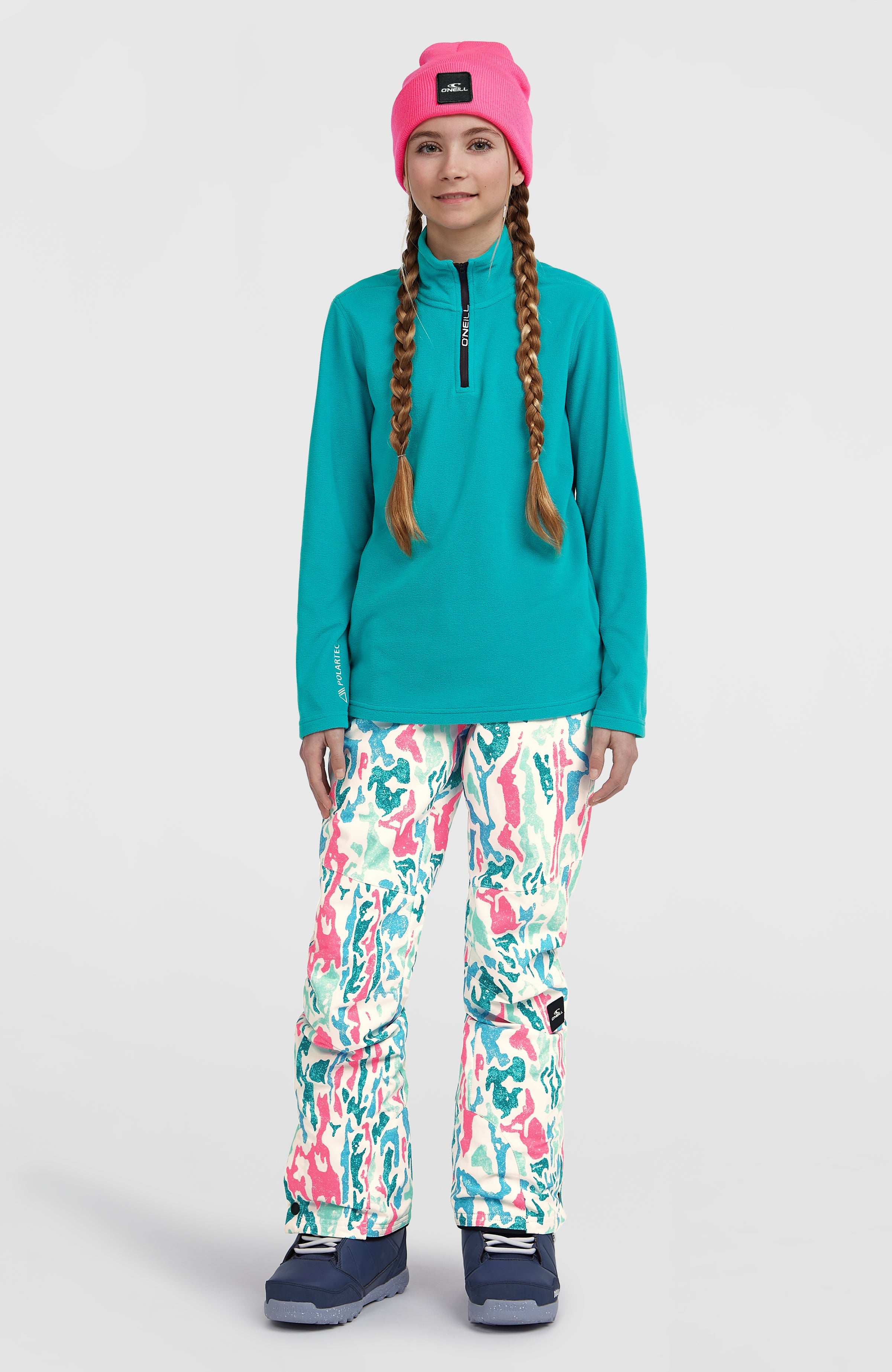 FWC'Cruz Jack's Polartec® Half-Zip Fleece Kids - Island Breeze