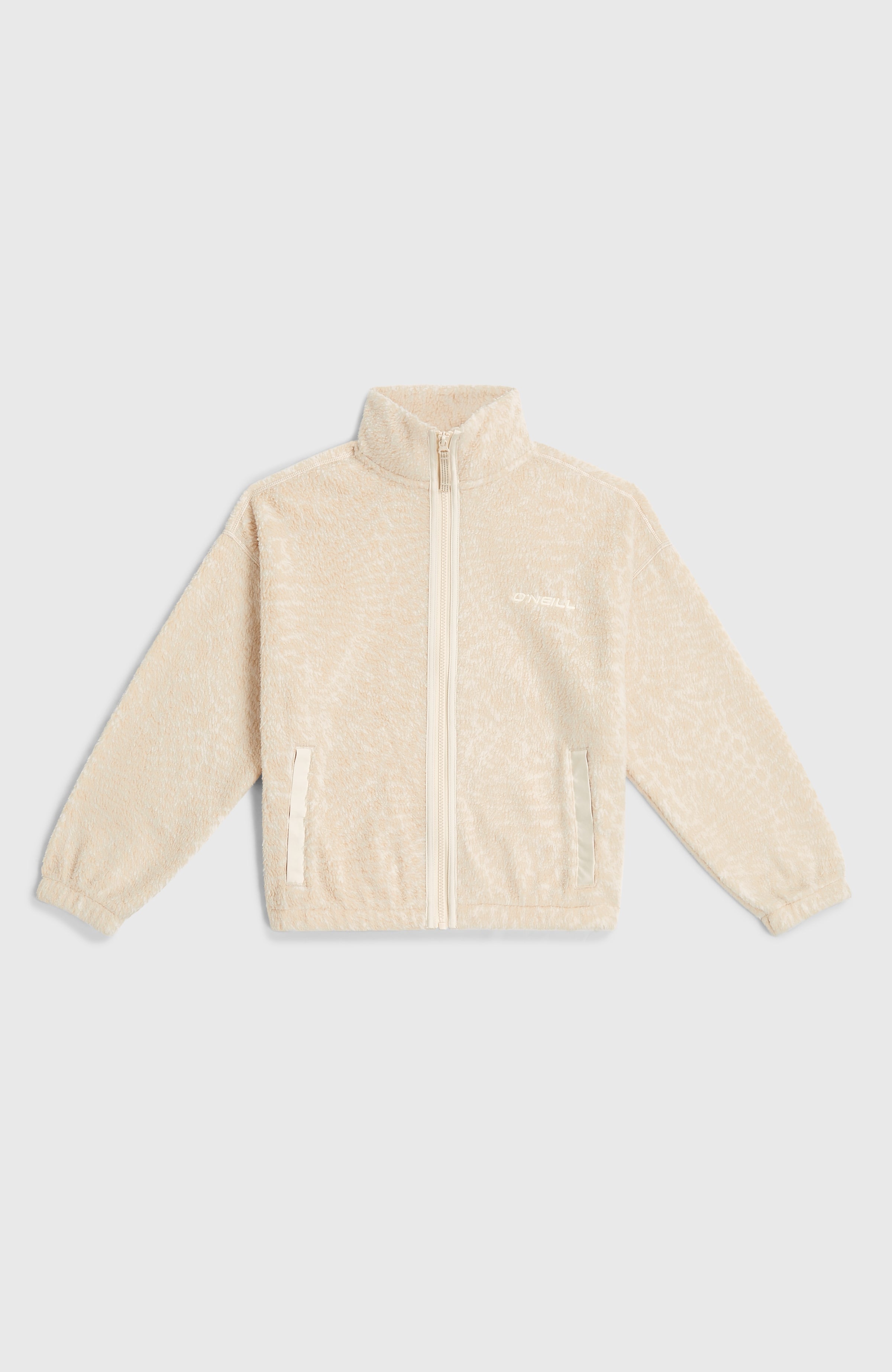 High-Pile Full-Zip Fleece Kids - Macaron Animalica